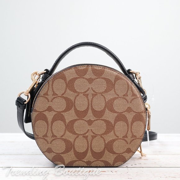 NWT Coach X Jean-Michel Basquiat C5658 Canteen Crossbody In Signature Canvas - Picture 7 of 12